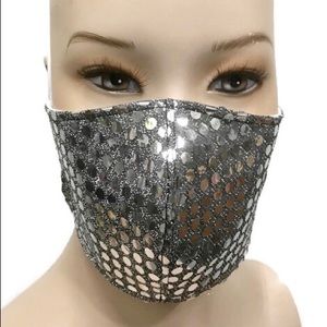 Fabric Face Mask Sequins 3 Sizes, USA Made